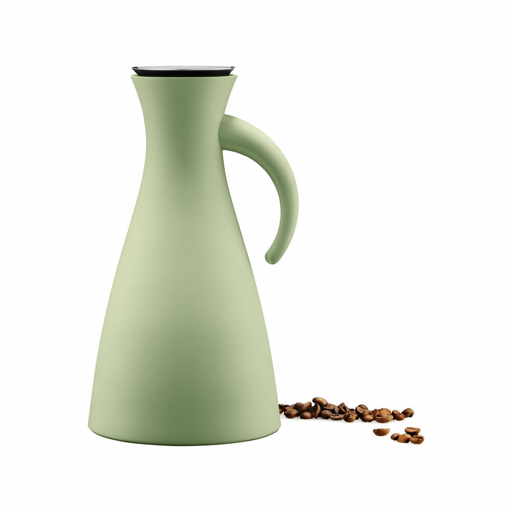Eva Solo Isolierkanne Pistachio, Thermokanne, Edelstahl, Glas, Grün, 1 L, 502890