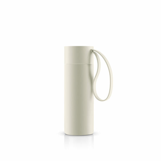 Eva Solo Isolierbecher To Go Cup Coconut, Edelstahl, Kunststoff, Beige, 350 ml, 567008