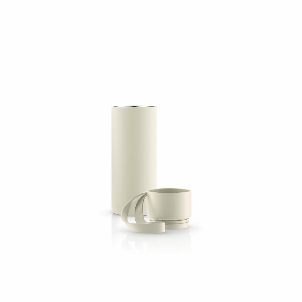 Eva Solo Isolierbecher To Go Cup Coconut, Edelstahl, Kunststoff, Beige, 350 ml, 567008