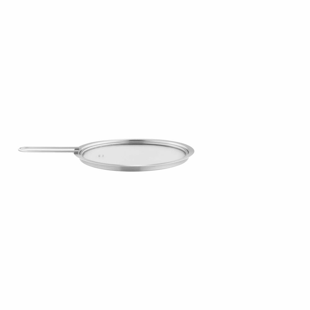 Eva Solo Glasdeckel, Topfdeckel, Pfannendeckel, Edelstahl, Glas, Silberfarben, 20 cm, 301020
