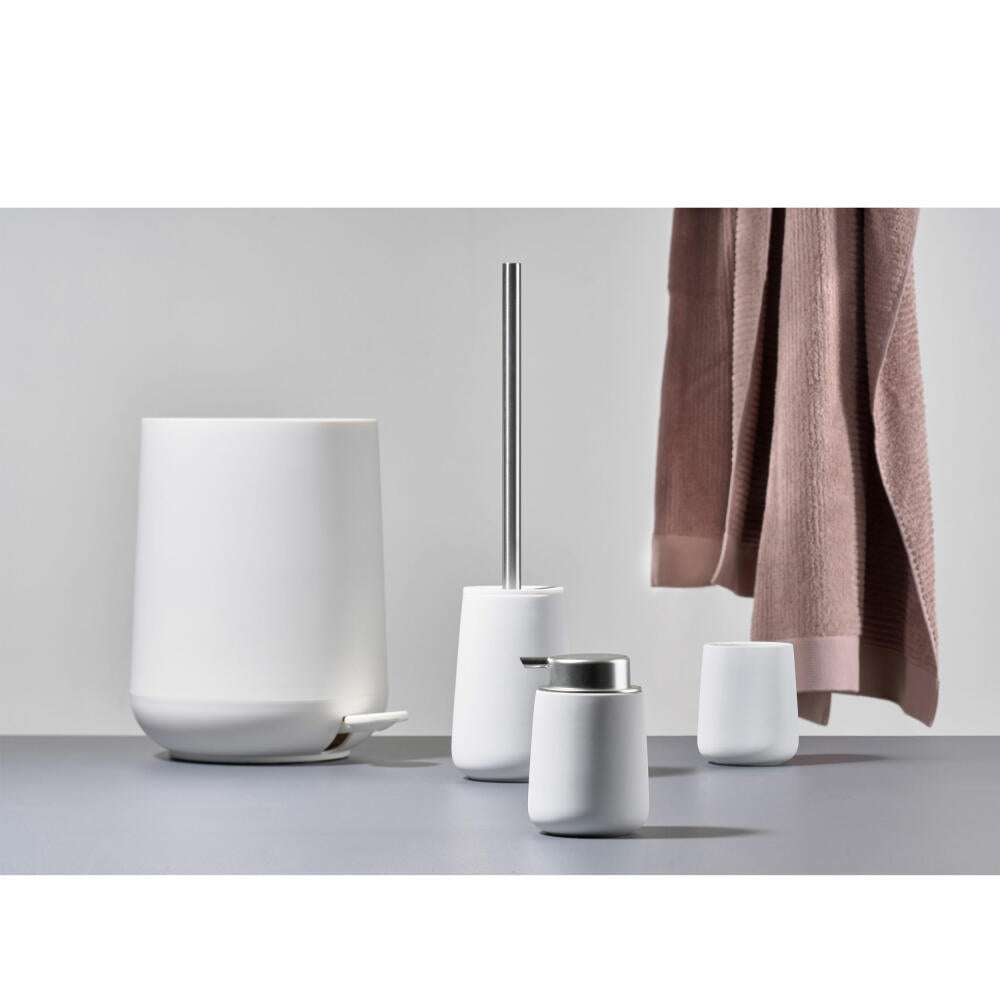 Zone Denmark Soap Dispenser Nova, Soap Dispenser, Dosing Dispenser, Porcelain, White, 250 ml, 330101