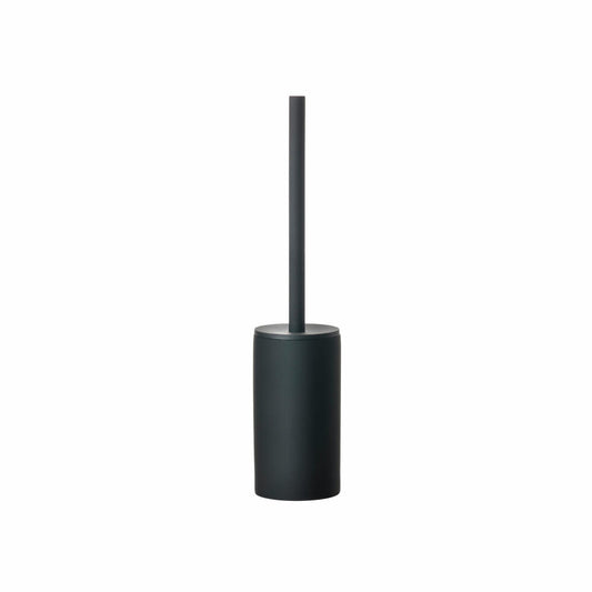 Zone Denmark Toilettenbürste Solo, Toilettenbürstengarnitur, WC-Garnitur, Klobürste, Porzellan, Black, 330240