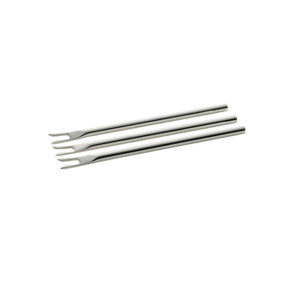 Eva Solo Serviergabel, Gabel, Beilagengabel, Servierbesteck, Langstiegel, Edelstahl, 11 cm, 3er Set, 115030