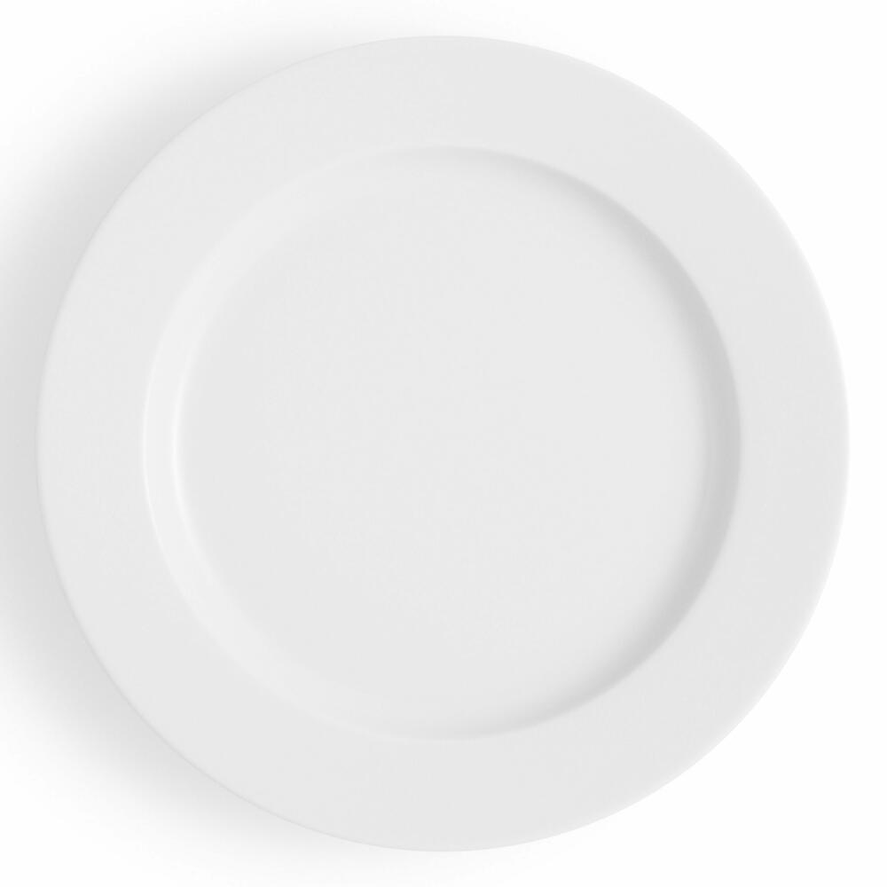 Eva Solo Legio Teller, Speiseteller, Essteller, Essen, Küche, Servieren, Porzellan, Weiß, Ø 25 cm, 886225
