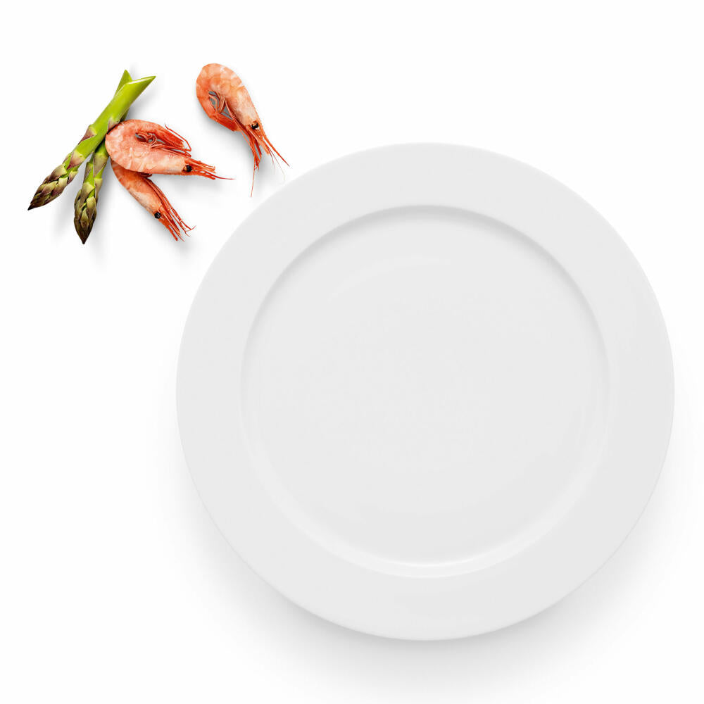 Eva Solo Legio plate, dinner plate, dinner plate, food, kitchen, serving, porcelain, white, Ø 28 cm, 886228