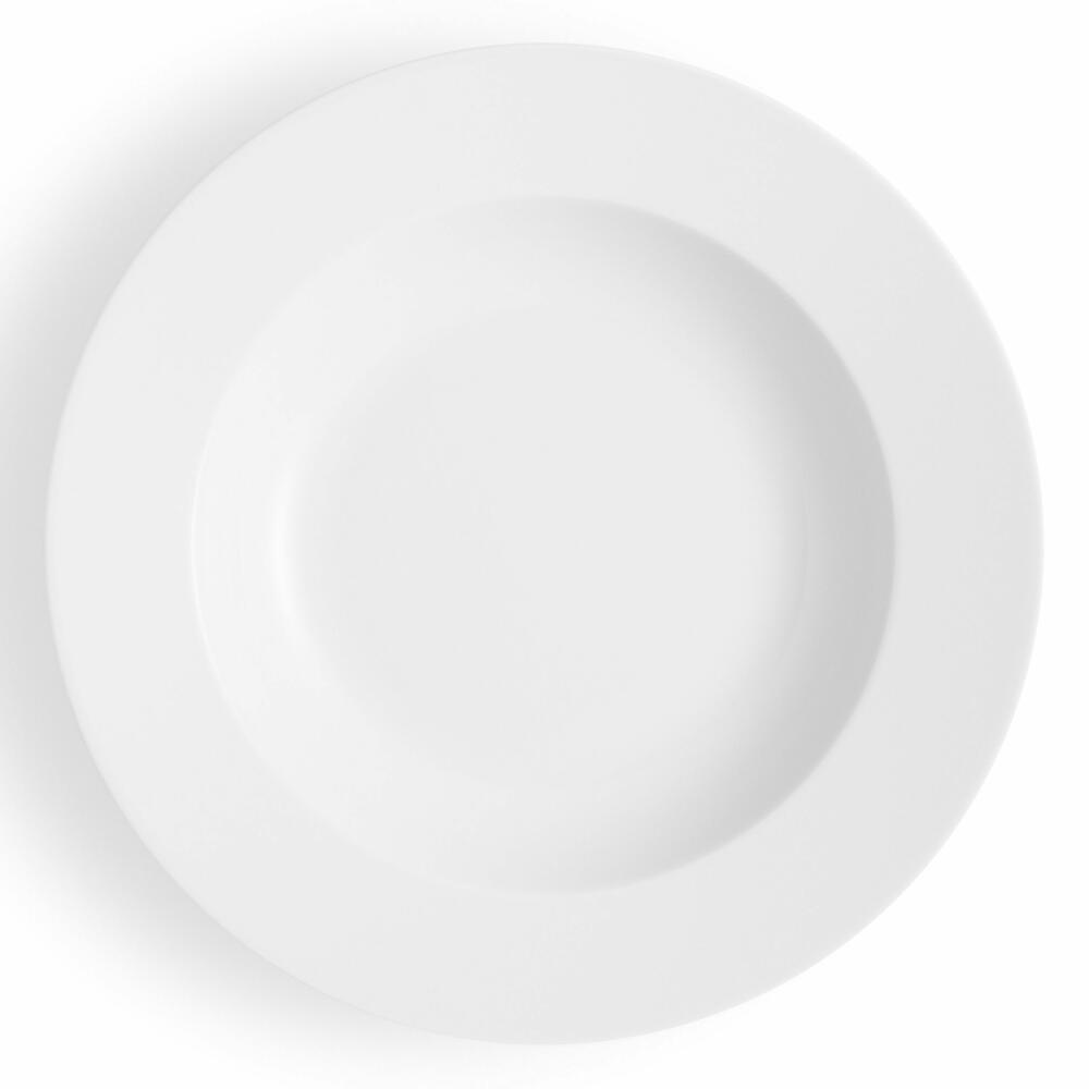 Eva Solo Legio Deep Plate, Soup Plate, Soup, Dinner Plate, Dinner Plate, Porcelain, White, Ø 25 cm, 886224