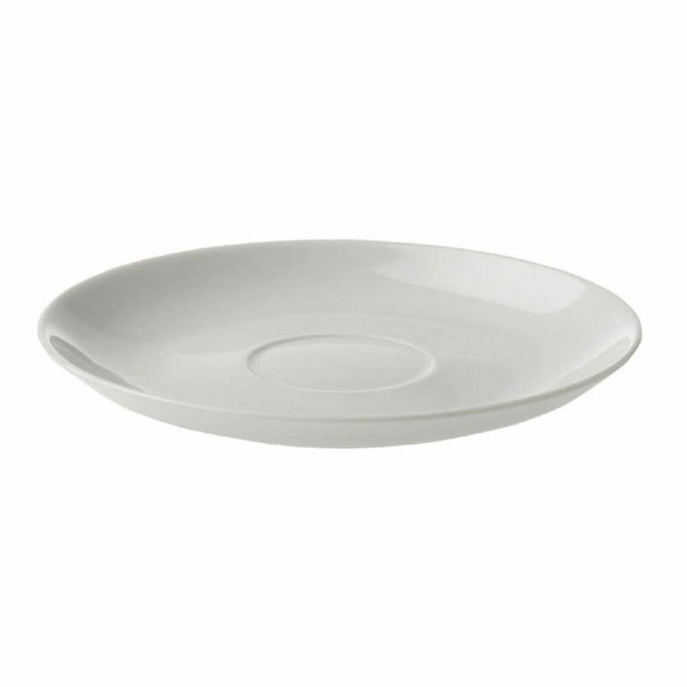 Eva Solo Legio Untertasse, Unterteller, Kaffee, Tee, Trinken, Servieren, Porzellan, Weiß, Ø 16 cm, 886250