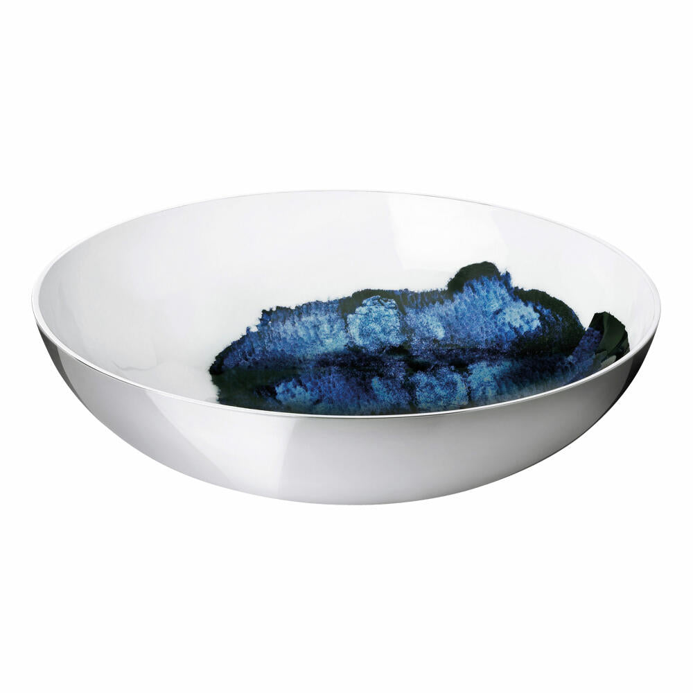 Stelton Stockholm Schale Groß Aquatic, Dekoschale, Aluminium, Emaille, Ø 40 cm, 450-13