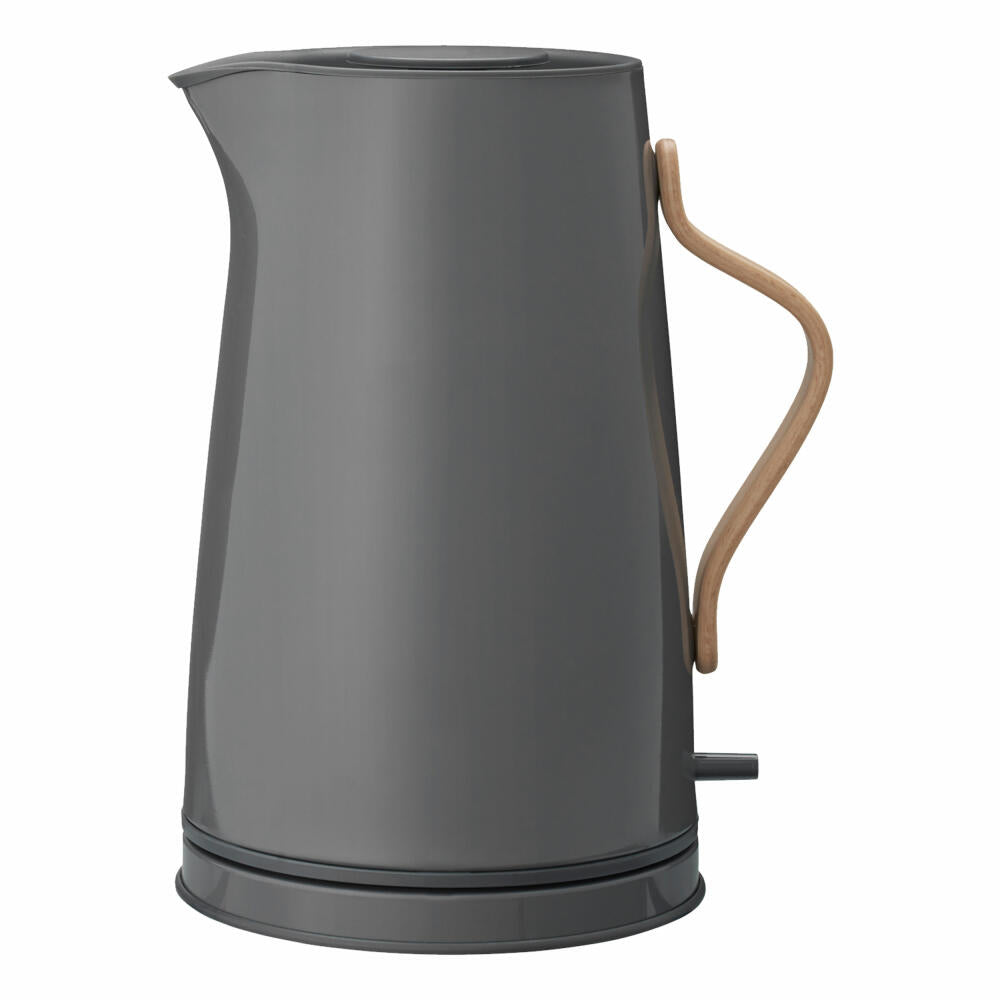 Stelton Emma Kettle Grey, Water Cooker, Water Maker, Steel, Plastic, Grey, 1.2 L, x-210-1