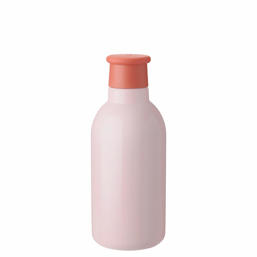 Rig-Tig Insulated Bottle Drink-It, Mug, Steel, Plastic, Silicone, Rose, 500 ml, Z00216-2
