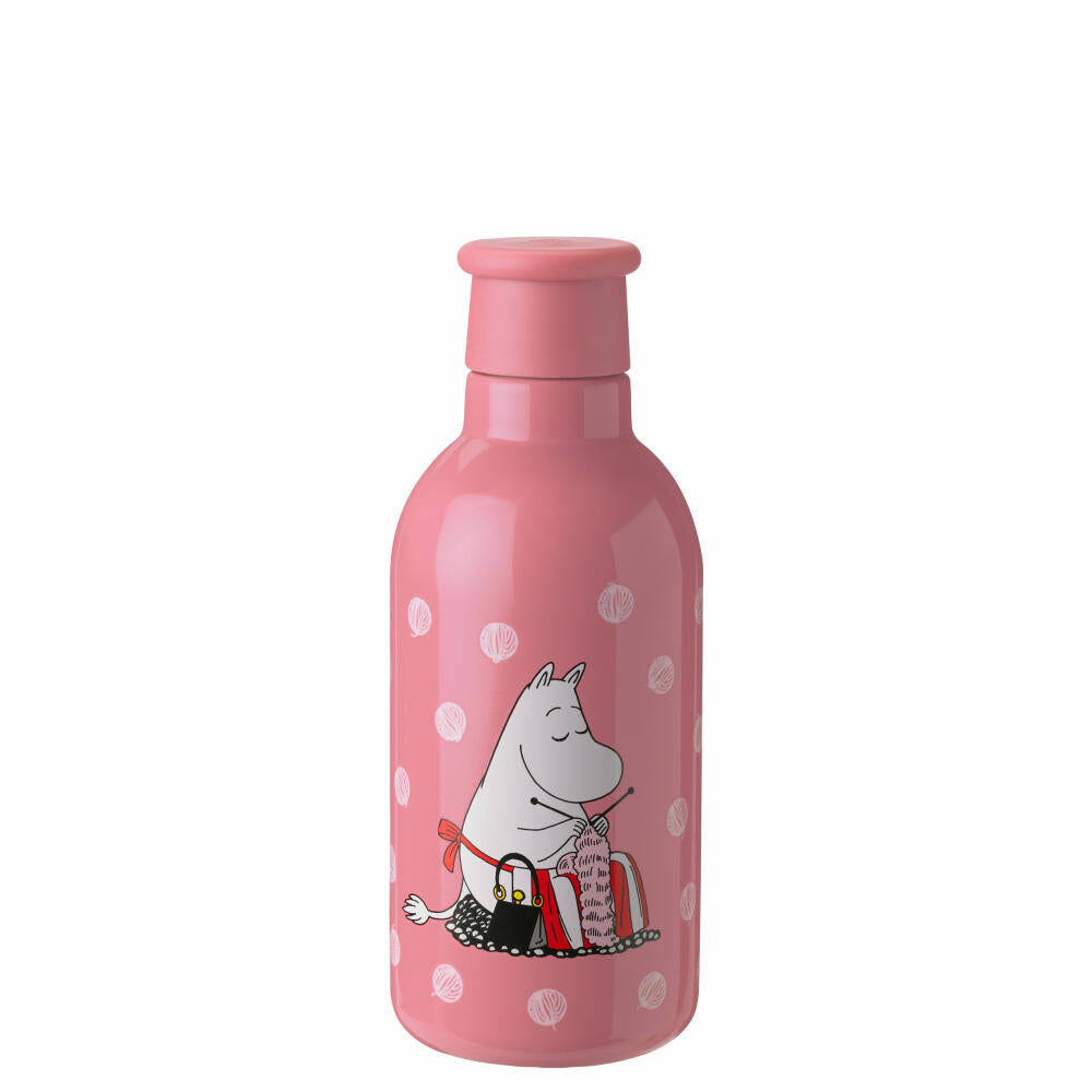 Rig-Tig Insulated Bottle Drink-It, Stainless Steel, Plastic, Moomin Knitting, 500 ml, Z00711-2