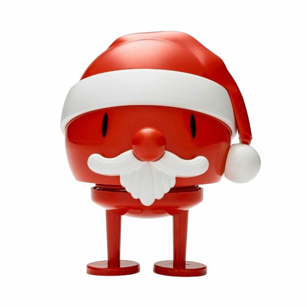 Hoptimist Medium Santa Claus Bumble, wobbly figure, wobbly figure, decoration idea, decoration, plastic, red, 26167