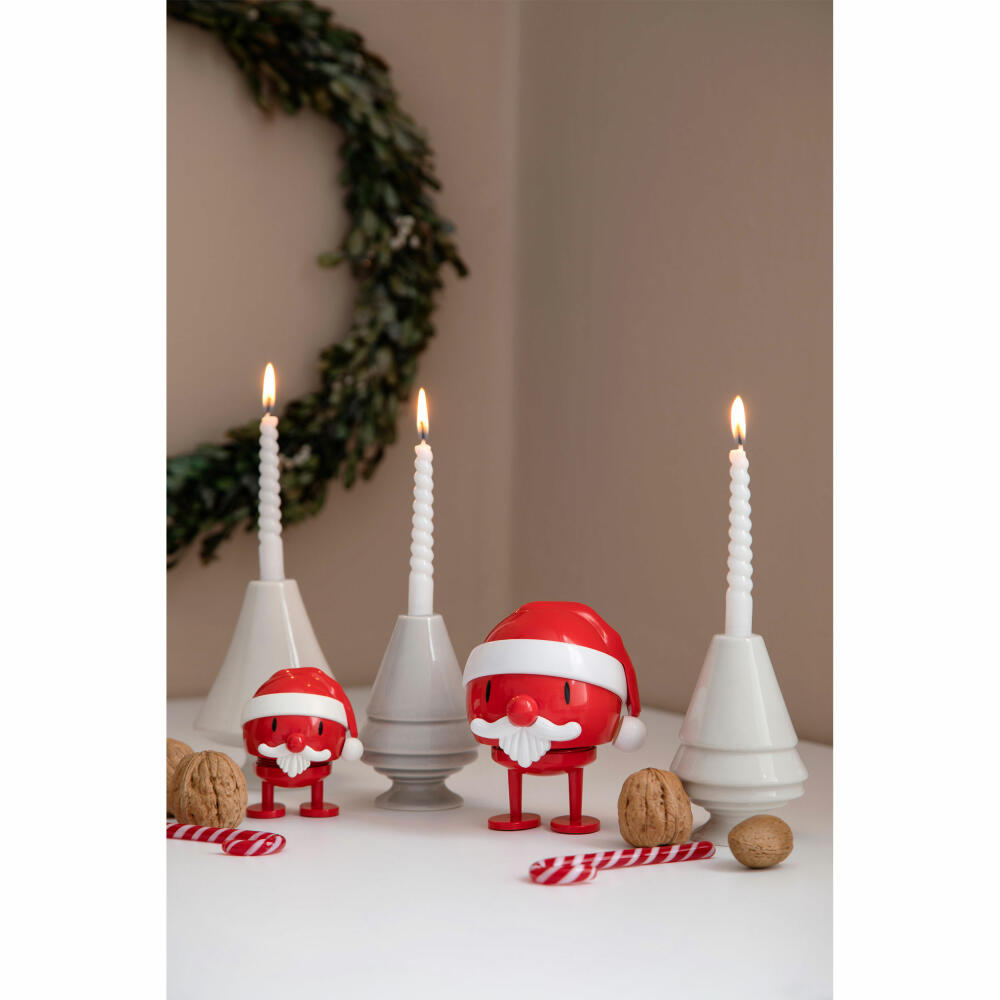 Hoptimist Medium Santa Claus Bumble, wobbly figure, wobbly figure, decoration idea, decoration, plastic, red, 26167