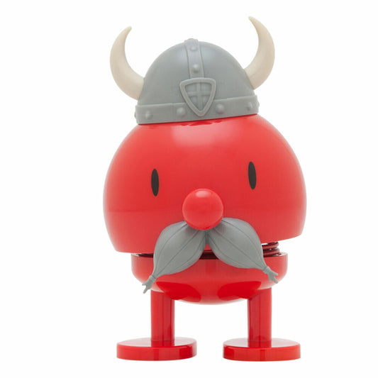 Hoptimist Baby Viking Bumble, Klein, Wikinger mit Fröhlichen Augen Spielidee, Kunststoff, Rot, 26189