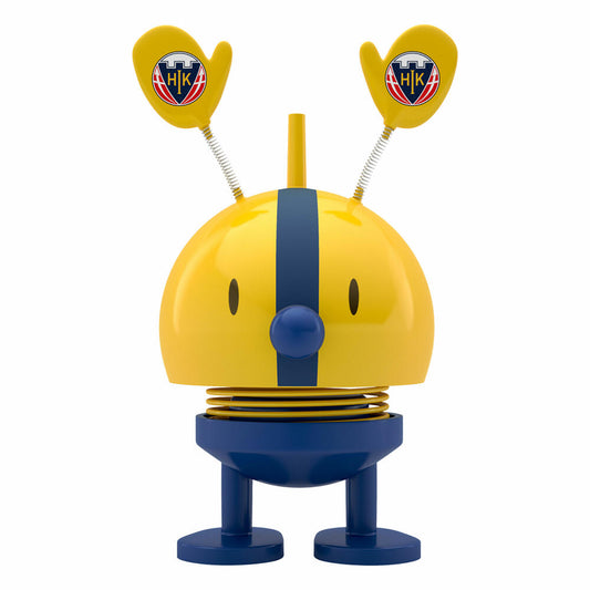 Hoptimist Hobro IK Baby Supporter, Klein, Wackelfigur, Fußball Figur Spielidee, Kunststoff, Gelb, 26294
