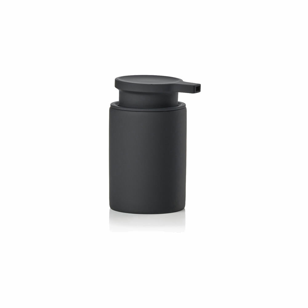 Zone Denmark Soap Dispenser Karma, Soap Dispenser, Dosing Dispenser, Stoneware, Black, 250 ml, 10035