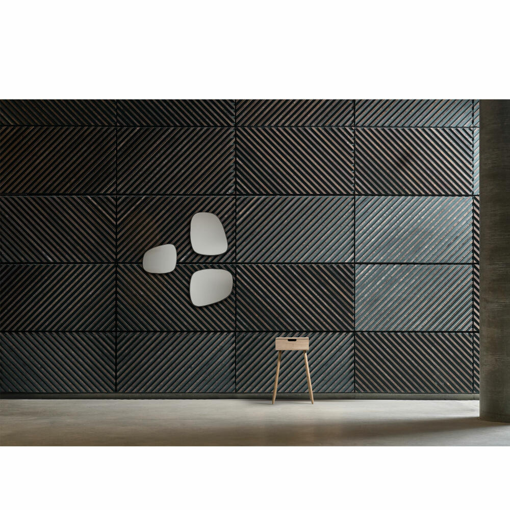Villa Collection Spiegel Venja 34x40 cm Schwarz Eisen/Spiegel, 11224