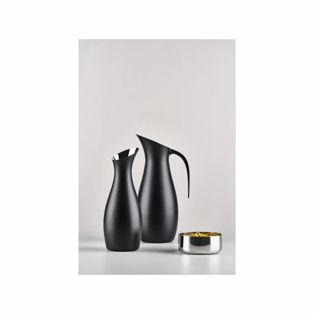Zone Denmark Kanne Rocks, Carafe, Decanter, Water Jug, Wine Carafe, Steel, Black, 1.7 L, 11817