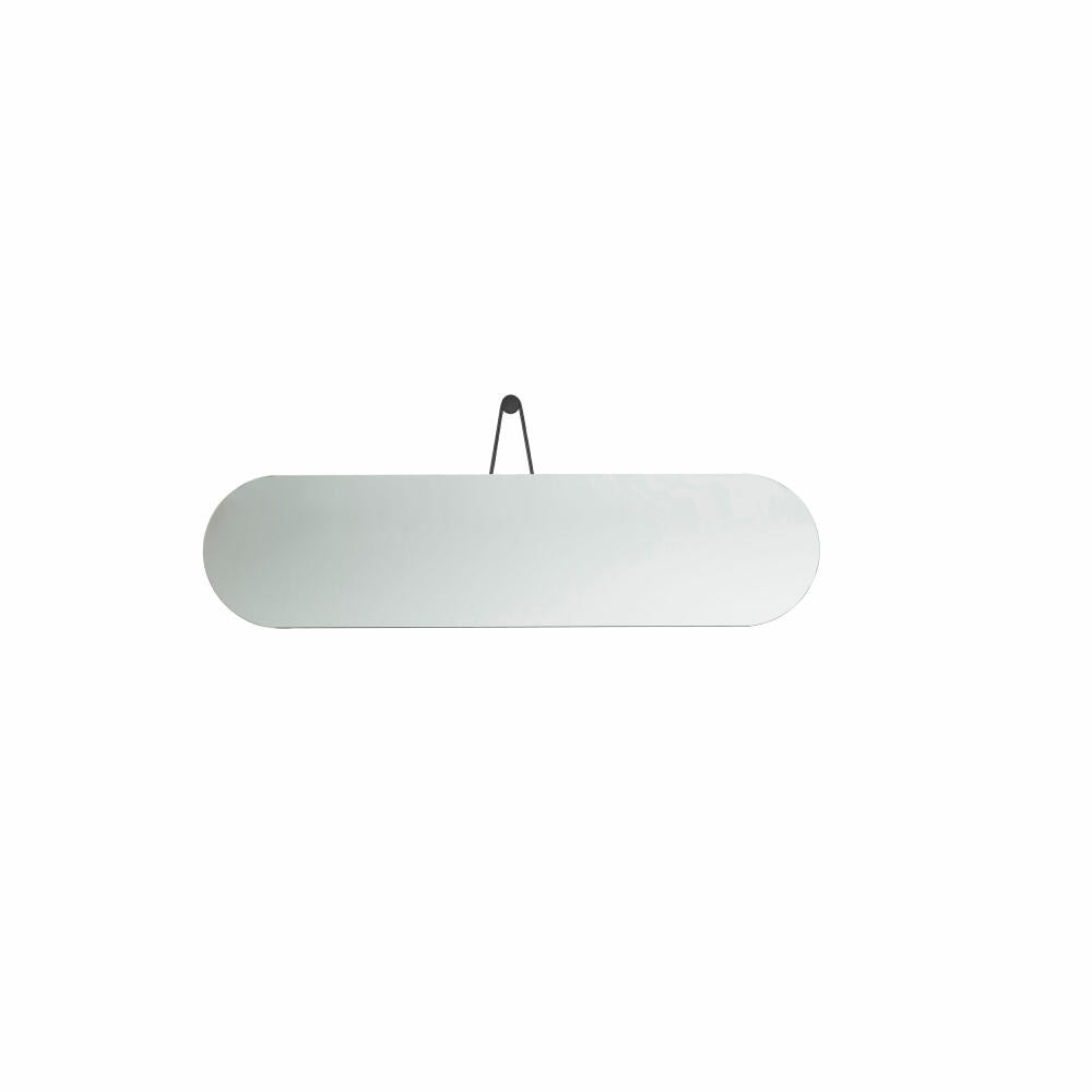 Zone Denmark Wandspiegel A-Wall Mirror, Wand Spiegel, Garderobenspiegel, Flurspiegel, Metall, Black, 120 x 30 cm, 13588