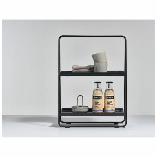 Zone Denmark Regal A-Table, Beistelltisch, Standregal, Metallregal, Metall, Black, H 58 cm, 13612