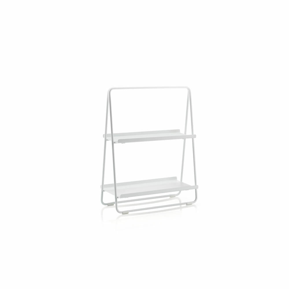 Zone Denmark Regal A-Table, Beistelltisch, Standregal, Metallregal, Metall, White, H 58 cm, 13615