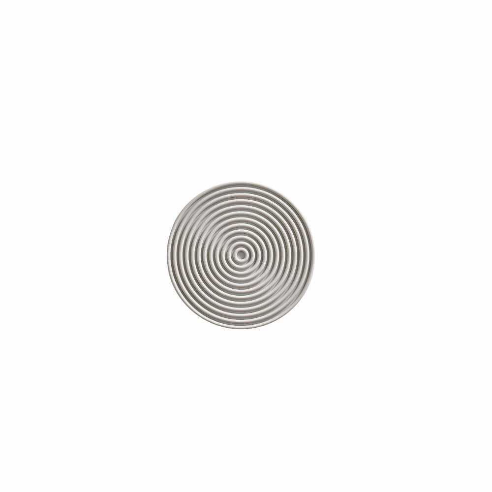 Zone Denmark Cocktail Mat Rocks, Coaster, Drip Mat, Bottle Coaster, Bar Accessories, Silicone, Warm Grey, Ø 15 cm, 13653