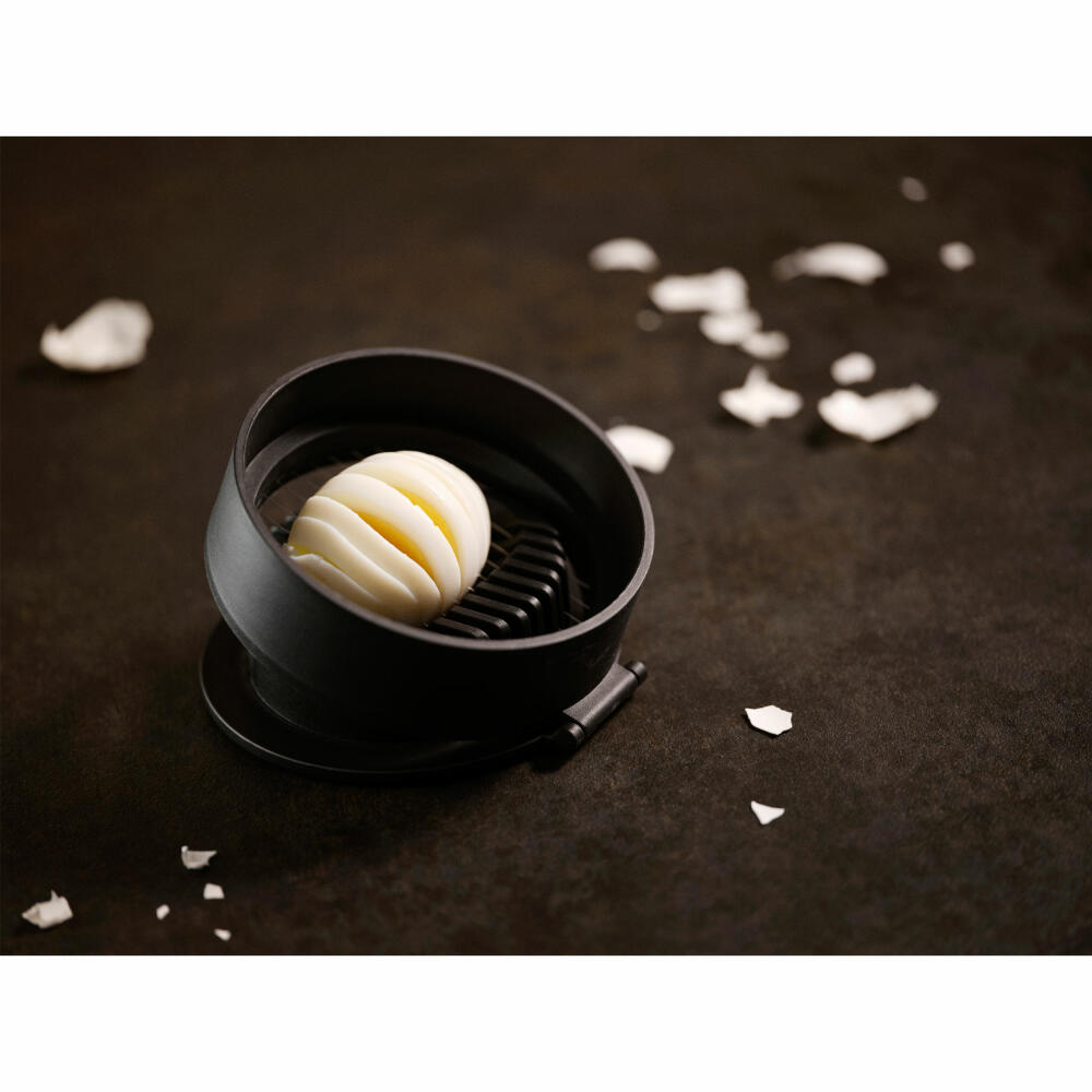 Zone Denmark Egg Divider Singles, Egg Cutter, Chopper, Plastic, Black, 15237
