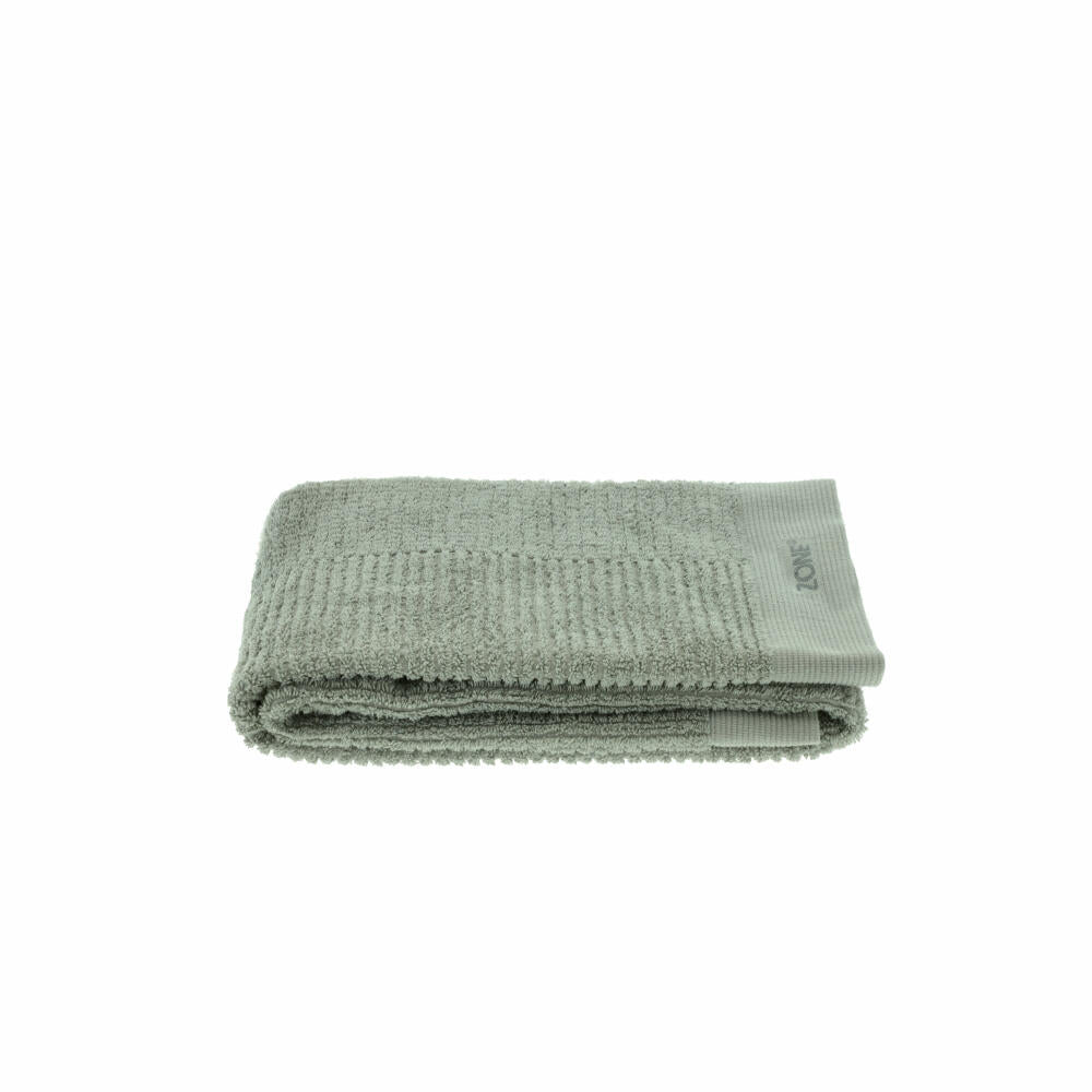 Zone Denmark Badehandtuch Classic, Duschtuch, Badetuch, Strandtuch, Handtuch, Baumwolle, Matcha Green, 140 x 70 cm, 15361