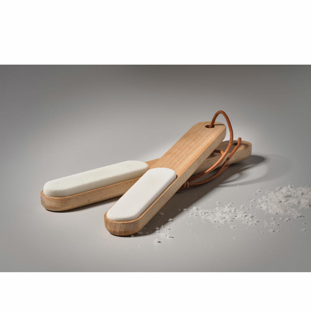 Zone Denmark foot file fine Inu, callus remover, callus scraper, foot file, beech wood, 15828
