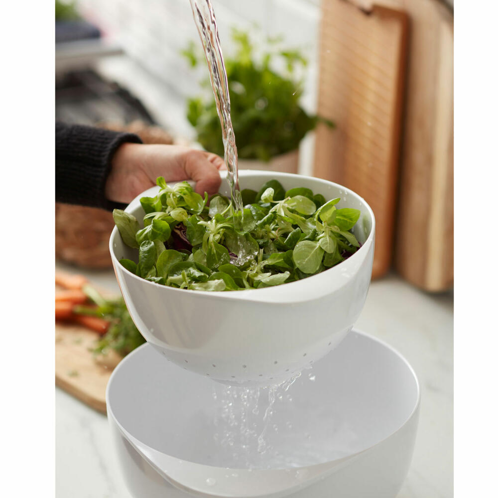 Rosti strainer for Margrethe bowl 4 L, sieve insert, melamine, white, 23725