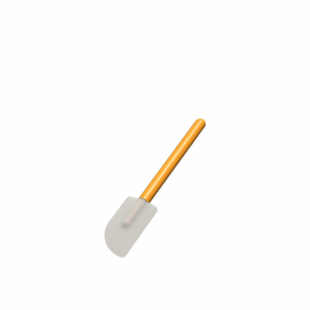 Rosti dough scraper Classic S, spatula, melamine, silicone, curry, 20 cm, 23736