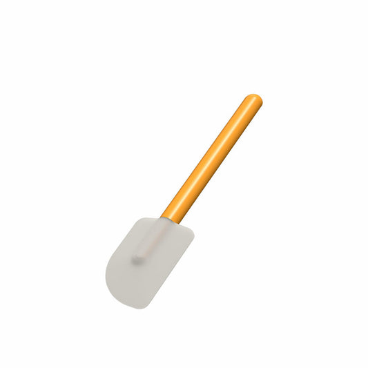 Rosti Teigschaber Classic L, Spachtel, Melamin, Silikon, Curry, 26 cm, 23779