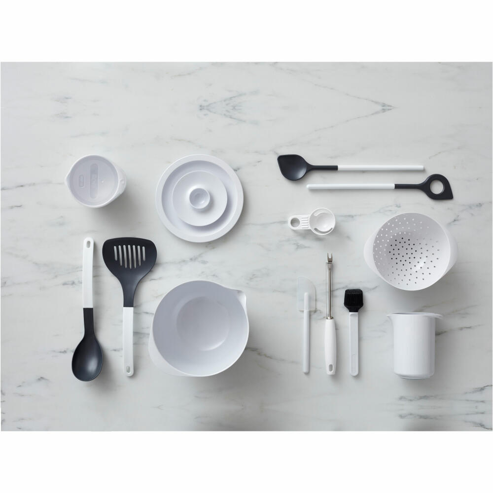 Rosti dough scraper Classic L, spatula, melamine, silicone, white, 26 cm, 23783