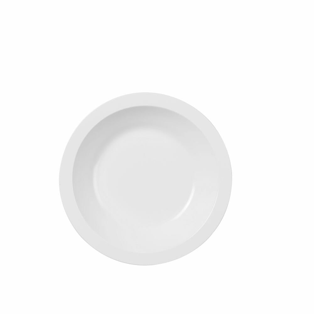 Rosti lunch plate Hamlet, dinner plate, plate, melamine, white, 21 cm, 23977