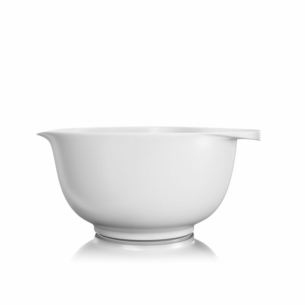 Rosti mixing bowl Victoria, baking bowl, bowl, melamine, white, 4 L, 24798