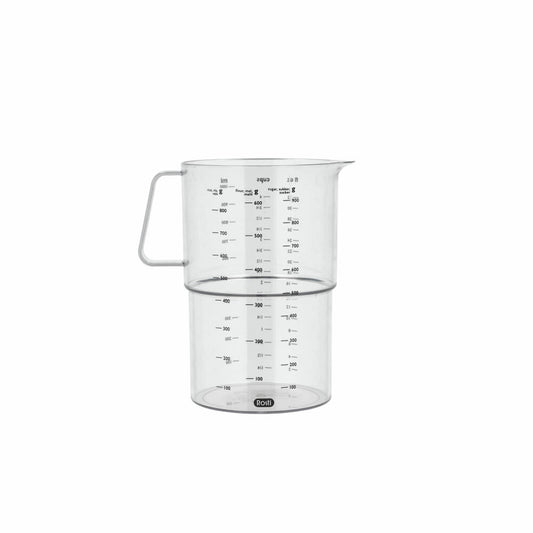 Rosti Messbecher Mensura, Messkanne, Abmessbecher, SAN-Kunststoff, Klar, 1 L, 25297