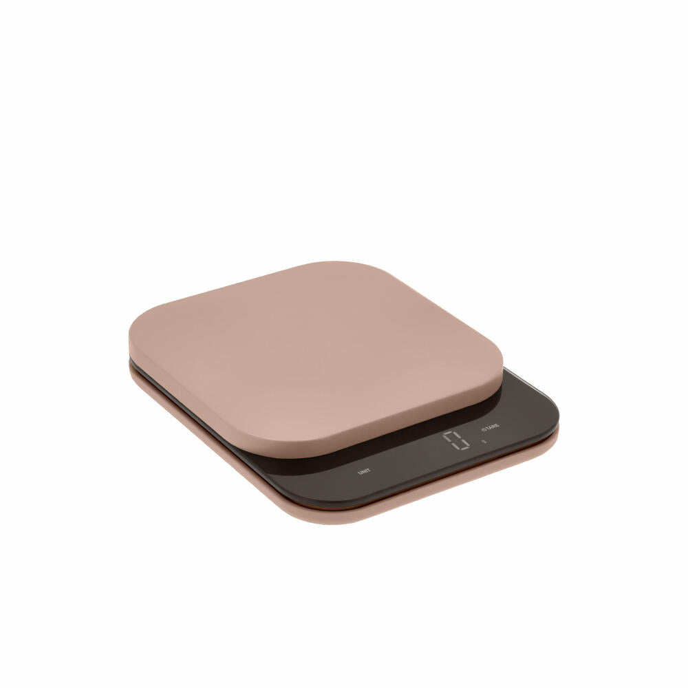 Rosti kitchen scale Mensura, gram scale, ABS plastic, humus, up to 10 kg, 25683