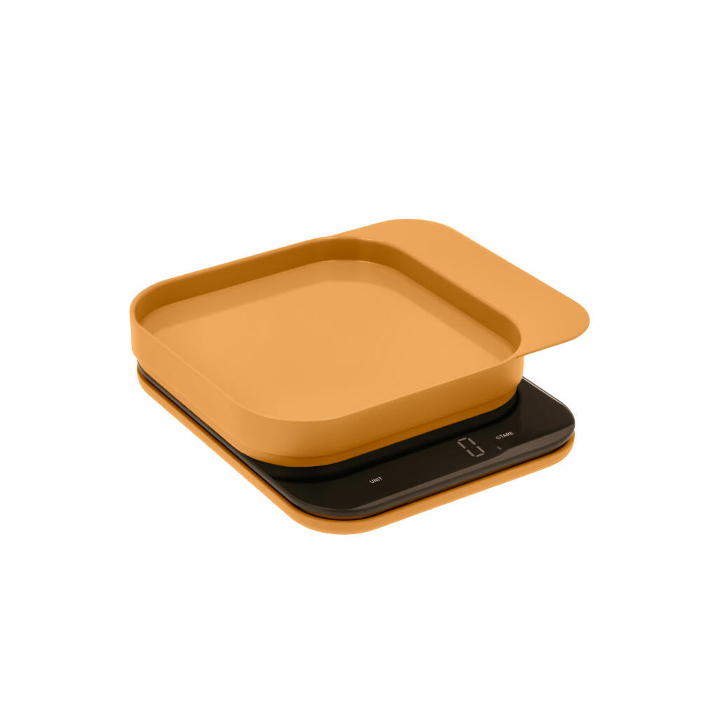 Rosti kitchen scale Mensura, gram scale, ABS plastic, curry, up to 10 kg, 25684