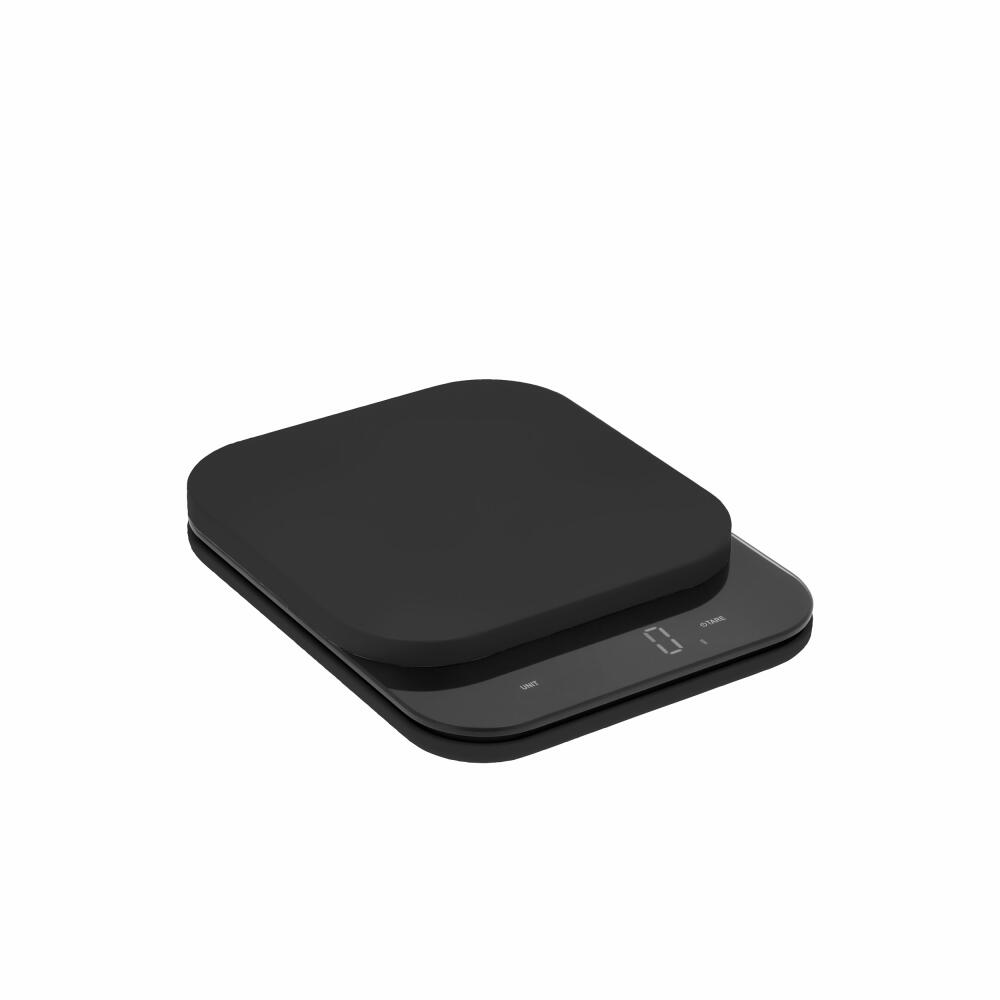 Rosti kitchen scale Mensura, gram scale, ABS plastic, black, up to 10 kg, 25687