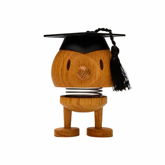 Hoptimist Small IQ Bumble Oak, Wackelfigur, Wackel Figur, Dekoidee, Dekoration, Holz, 5034-01