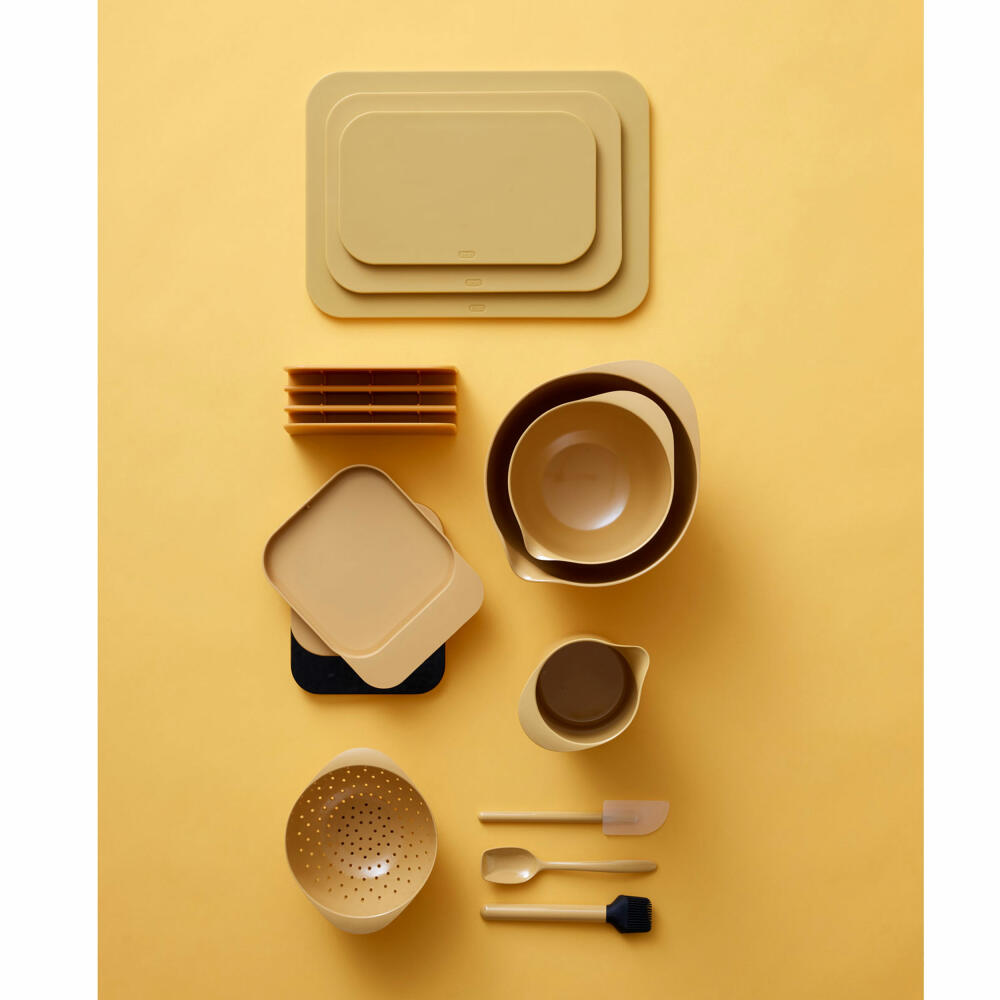 Rosti Cutting Board Choptima, Cutting Mat, PE Plastic, Curry, 26.5 x 16 cm, 27785