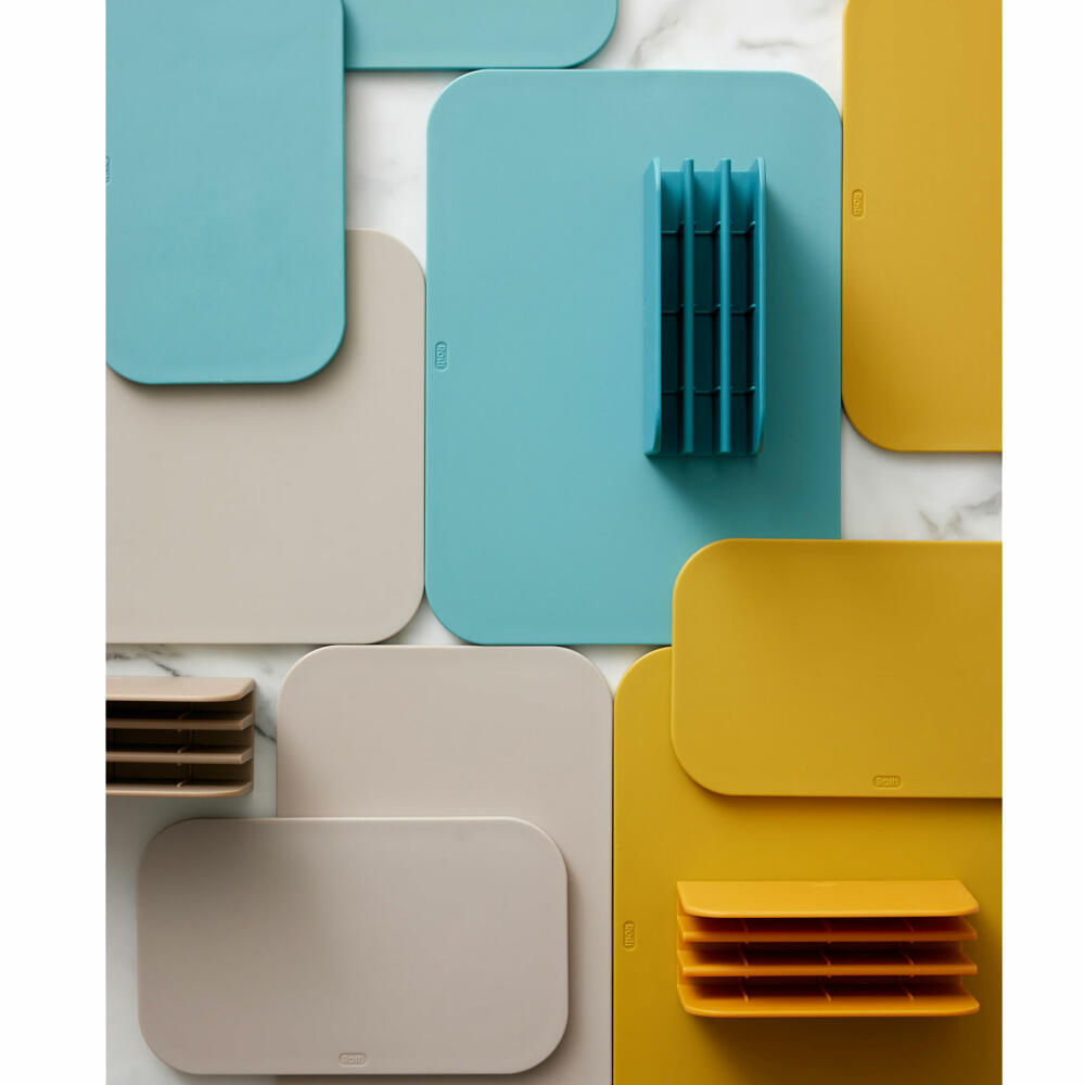 Rosti Cutting Board Choptima, Cutting Mat, PE Plastic, Humus, 26.5 x 16 cm, 27786