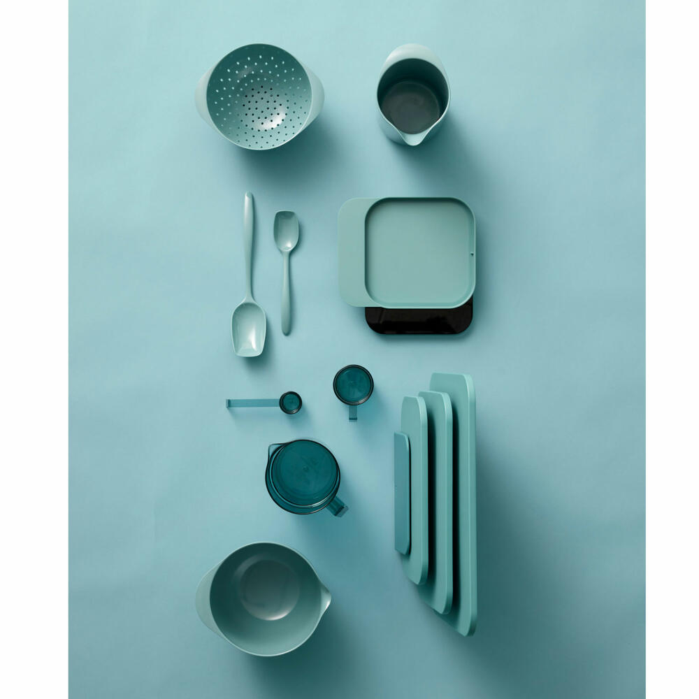 Rosti Choptima 4-piece cutting board set, cutting mat, PE plastic, Nordic Green, 27824