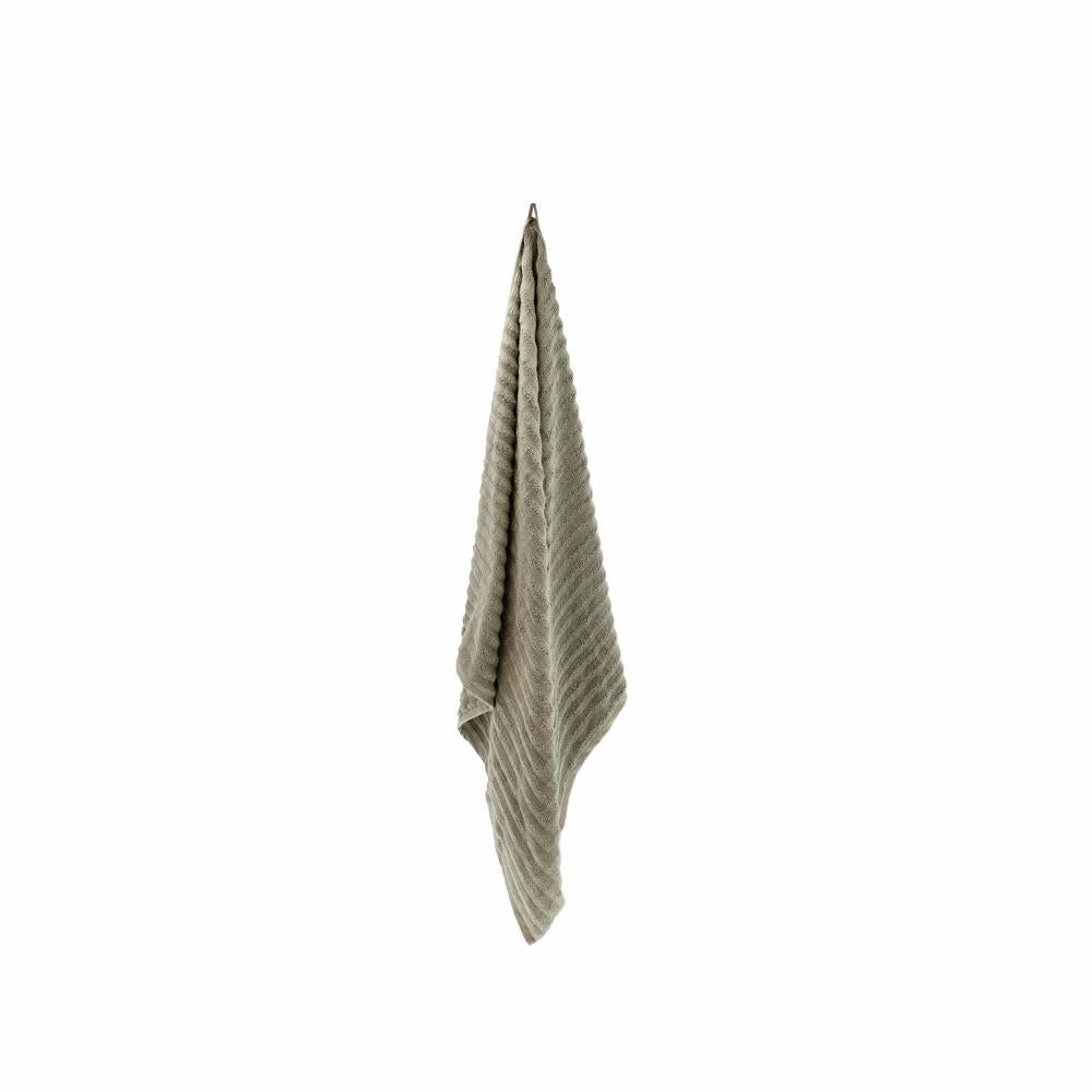 Zone Denmark Strandtuch Inu, Badetuch, Duschtuch, Badehandtuch, Handtuch, Baumwolle, Taupe, 180 x 100 cm, 28248