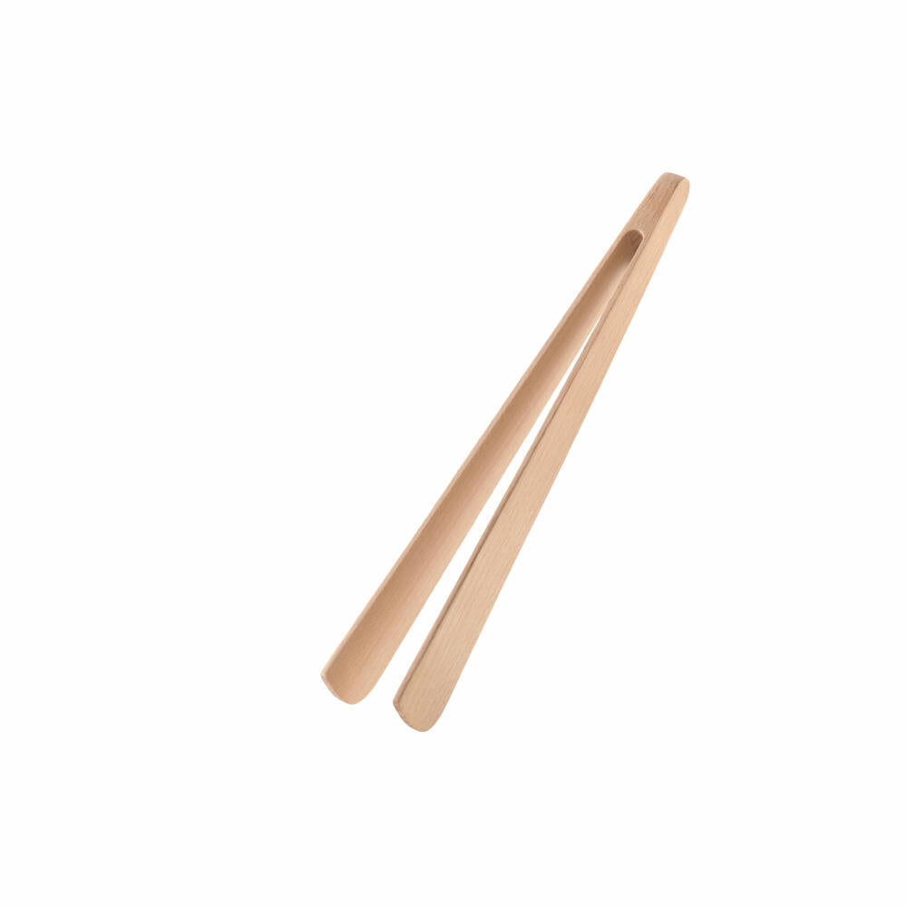 Zone Denmark Kitchen Tongs Singles, Kitchen Tweezers, Beechwood, Natural, 26 cm, 29625