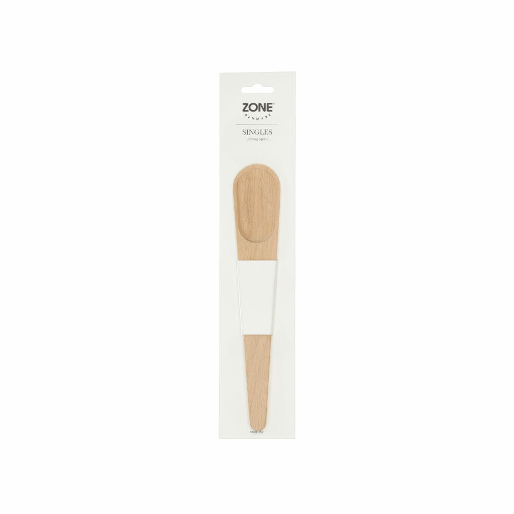 Zone Denmark Cooking Spoon Singles, Stirring Spoon, Beechwood, Natural, 26 cm, 29632