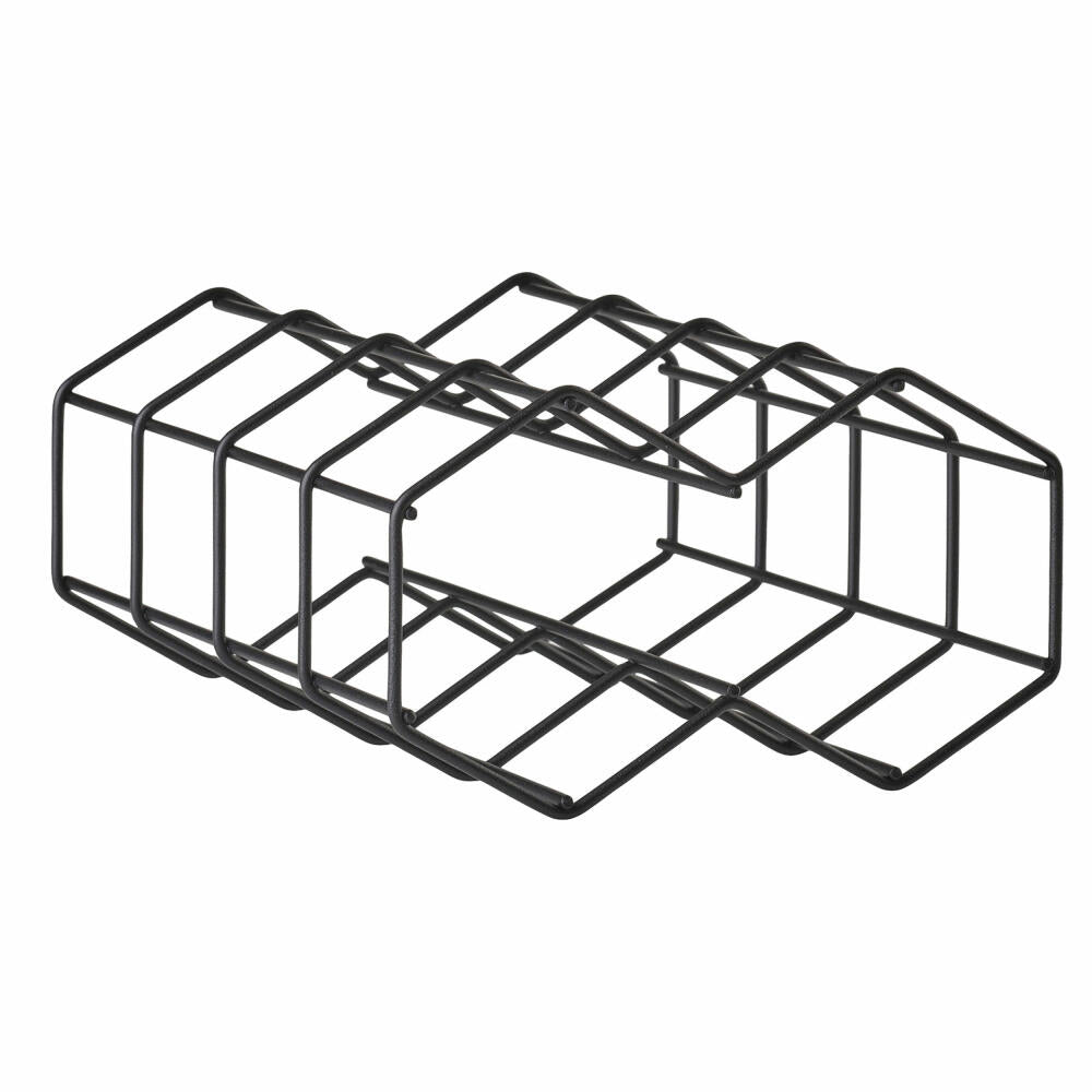 Zone Denmark wine rack Rocks Black, bottle rack, steel, black, 19.5 cm, 29718