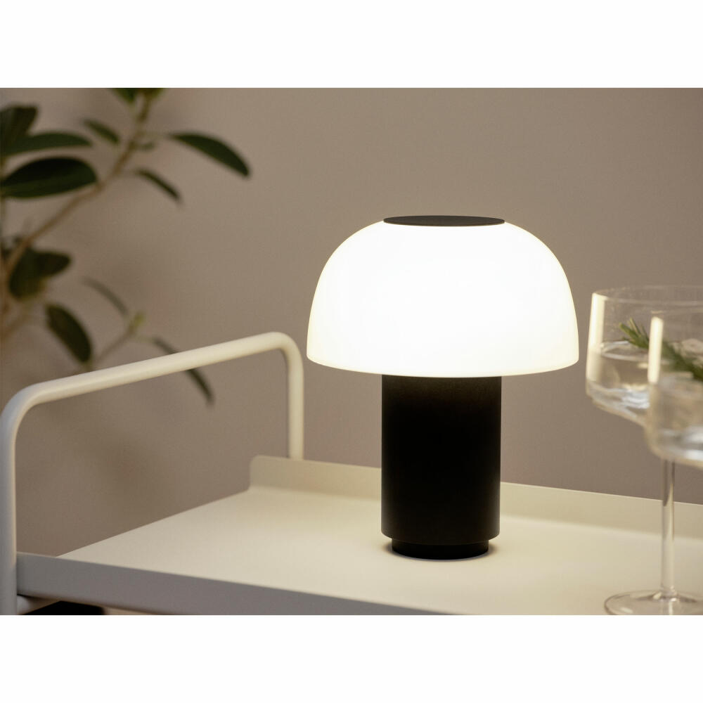 Zone Denmark Lampe Harvest Moon Black, Aluminium, ABS, Schwarz, 22 cm, 29733