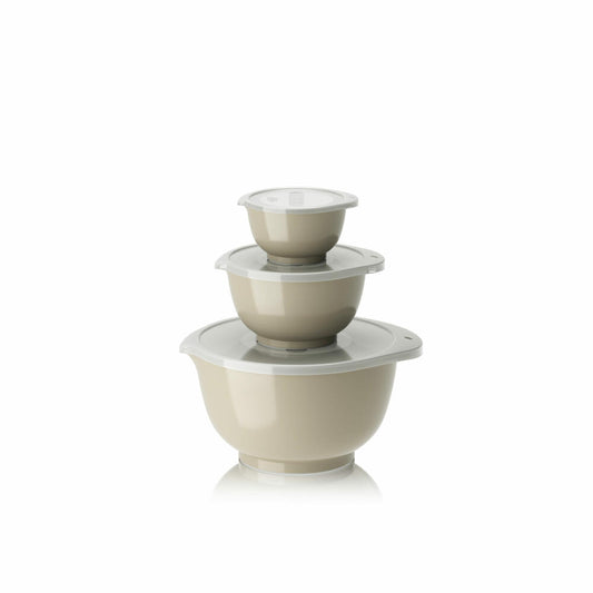 Rosti Schüssel-Set Margrethe New 6-tlg., Durostima, Humus, 0.25 + 0.75 + 3 L, 29948