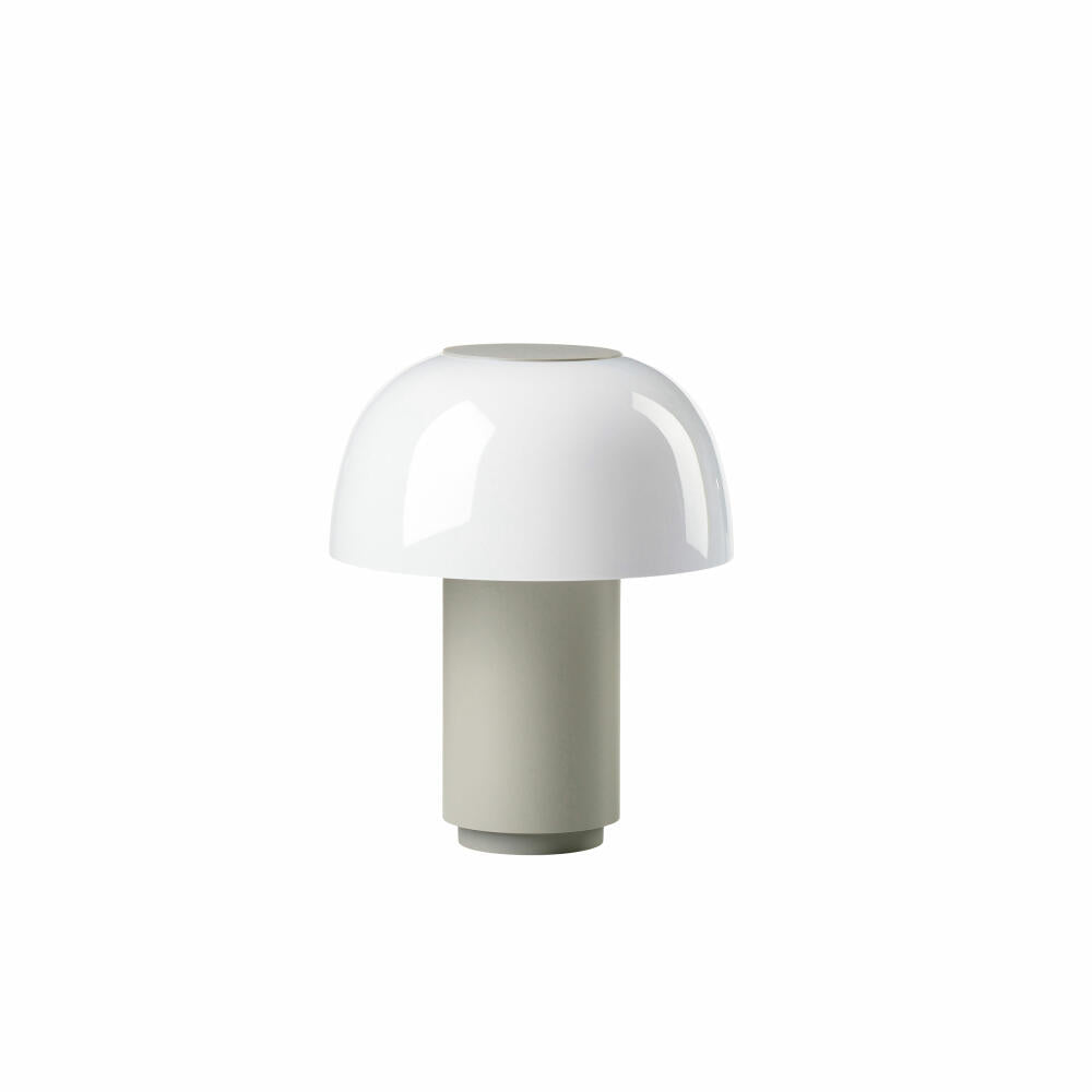 Zone Denmark Lampe Harvest Moon Warm Grey, Aluminium, ABS, Grau, 22 cm, 29959